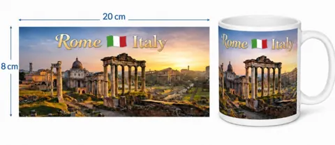 Keramikas krūze “Roma”
