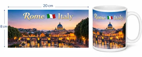 Keramikas krūze “Roma”