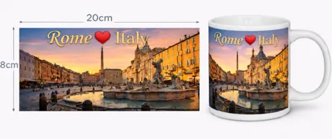 Keramikas krūze “Roma”