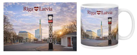 Keramikas krūze “Rīga”