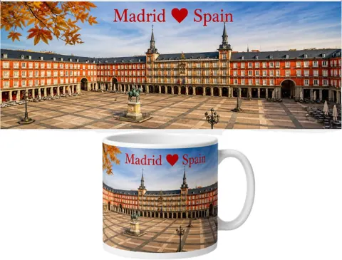 Keramikas krūze “Madride”