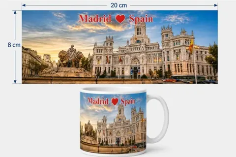 Keramikas krūze “Madride”