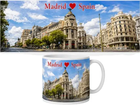 Keramikas krūze “Madride”