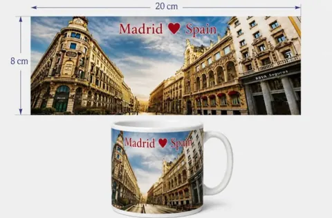 Keramikas krūze “Madride”